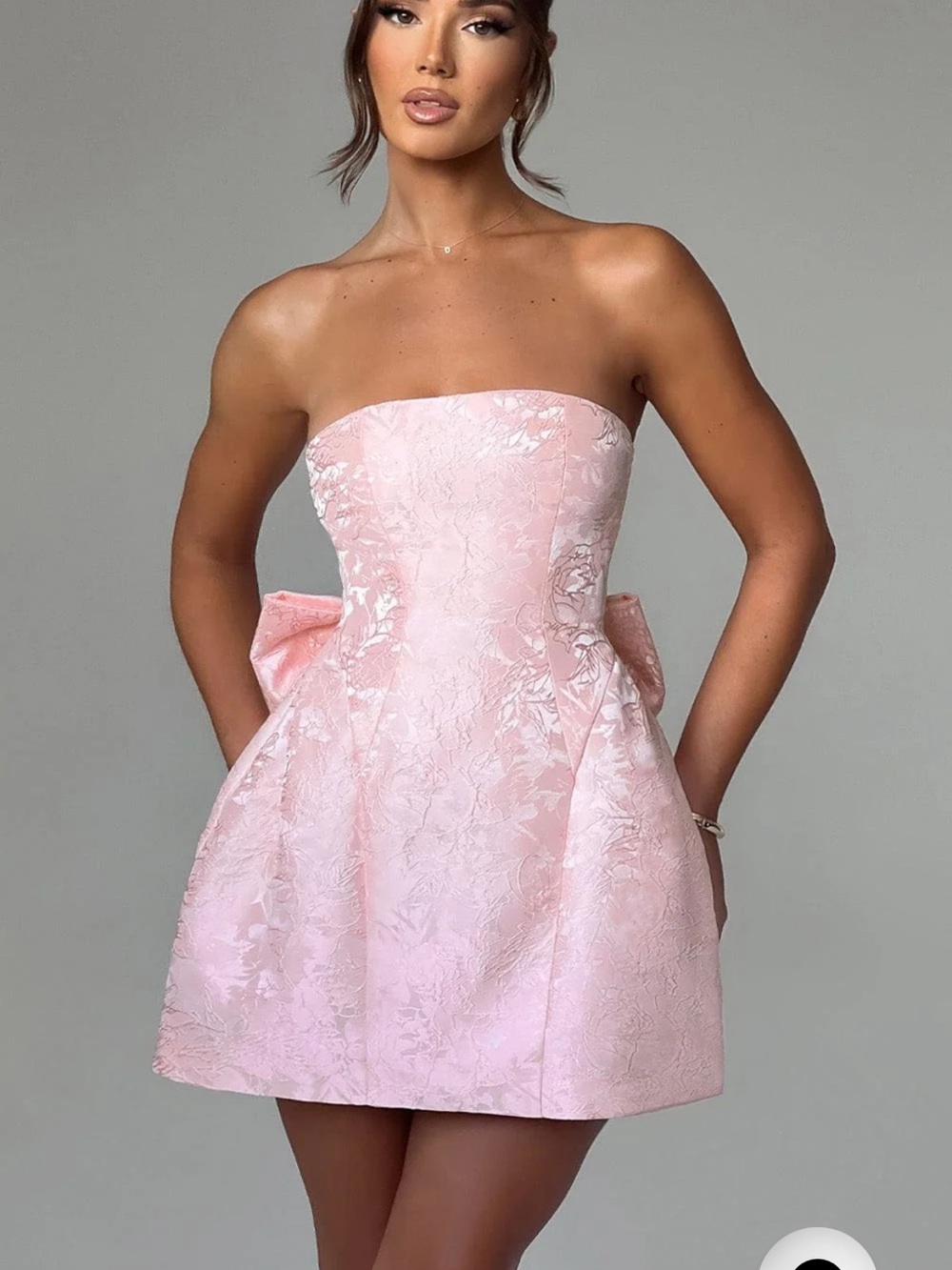 ELENORA MINI DRESS - BLUSH